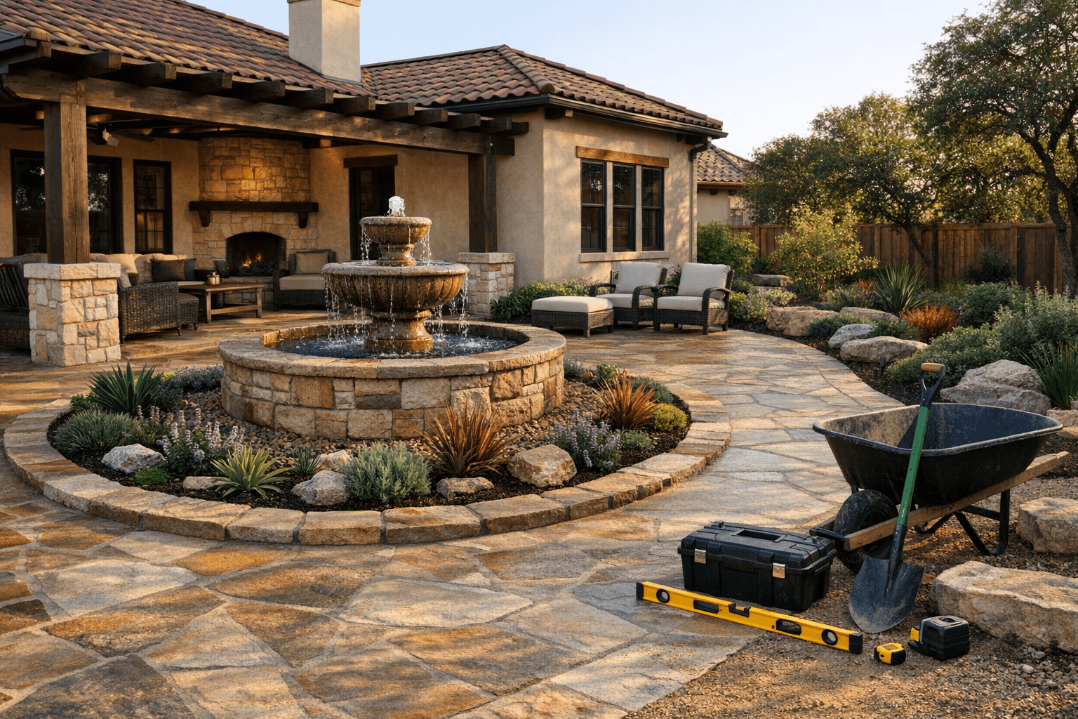Patio Improvement Example reference image